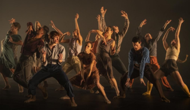 Image of dancers in motion