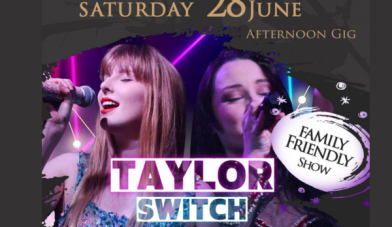 Taylor switch tribute band Website Image Template 600 x 400px