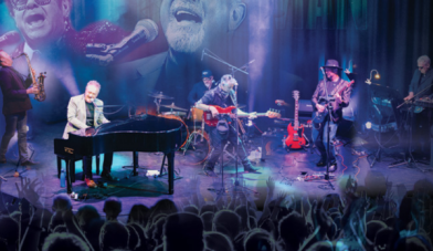 The piano man performance