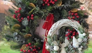Christmas Wreathmaking 1