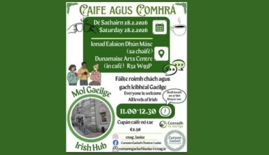 Irish cafe caife agus Comhra2