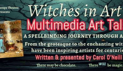 Witches in art image dunamaise Carol O Neill