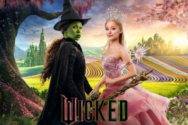 Wicked film Elpheba and Glinda