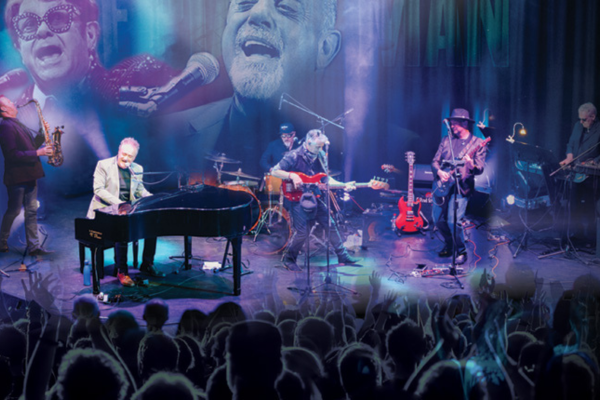 The piano man performance