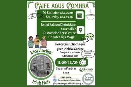 Irish cafe caife agus Comhra2